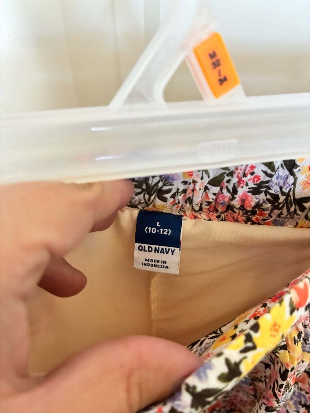 Old Navy Girls Floral Print Elastic Waist Ruffle Skort Size L 10-12 - Picture 4 of 4
